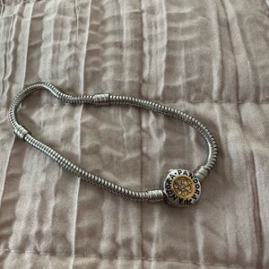 Pandora Bracelet with rhinestone; NWOT